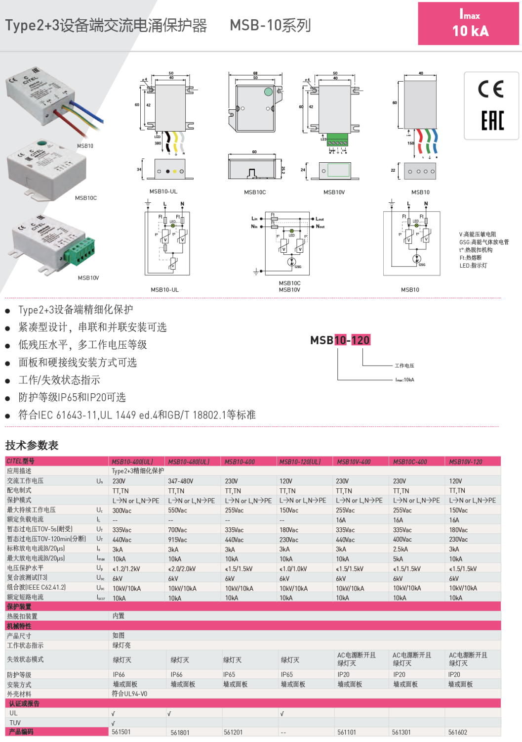MSB10C-400