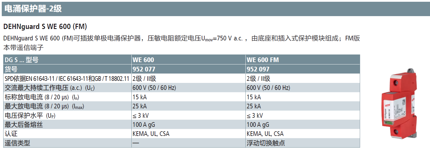 DG S WE 600(952 077)，DG S WE 600 FM(952 097)